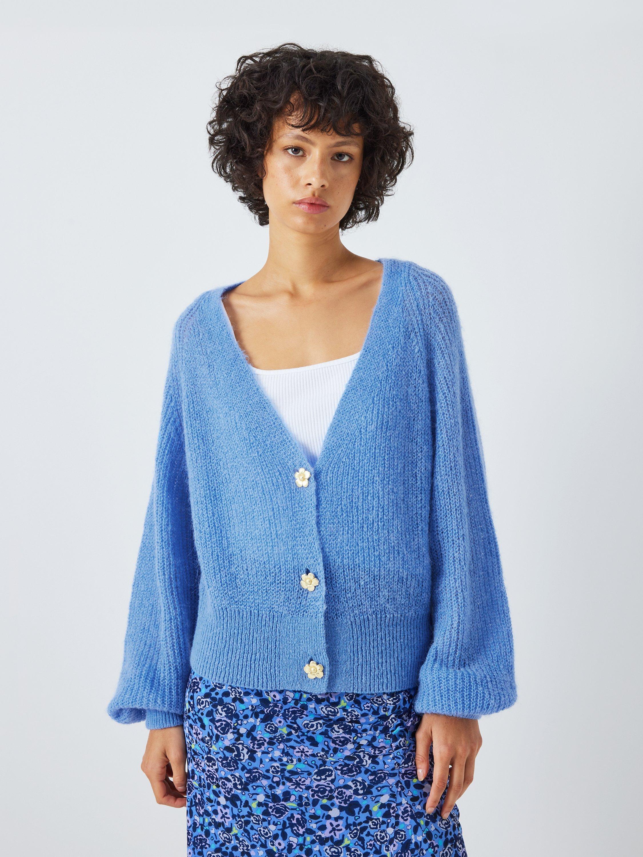 Fabienne Chapot Casey Cardigan, Cornflower Blue