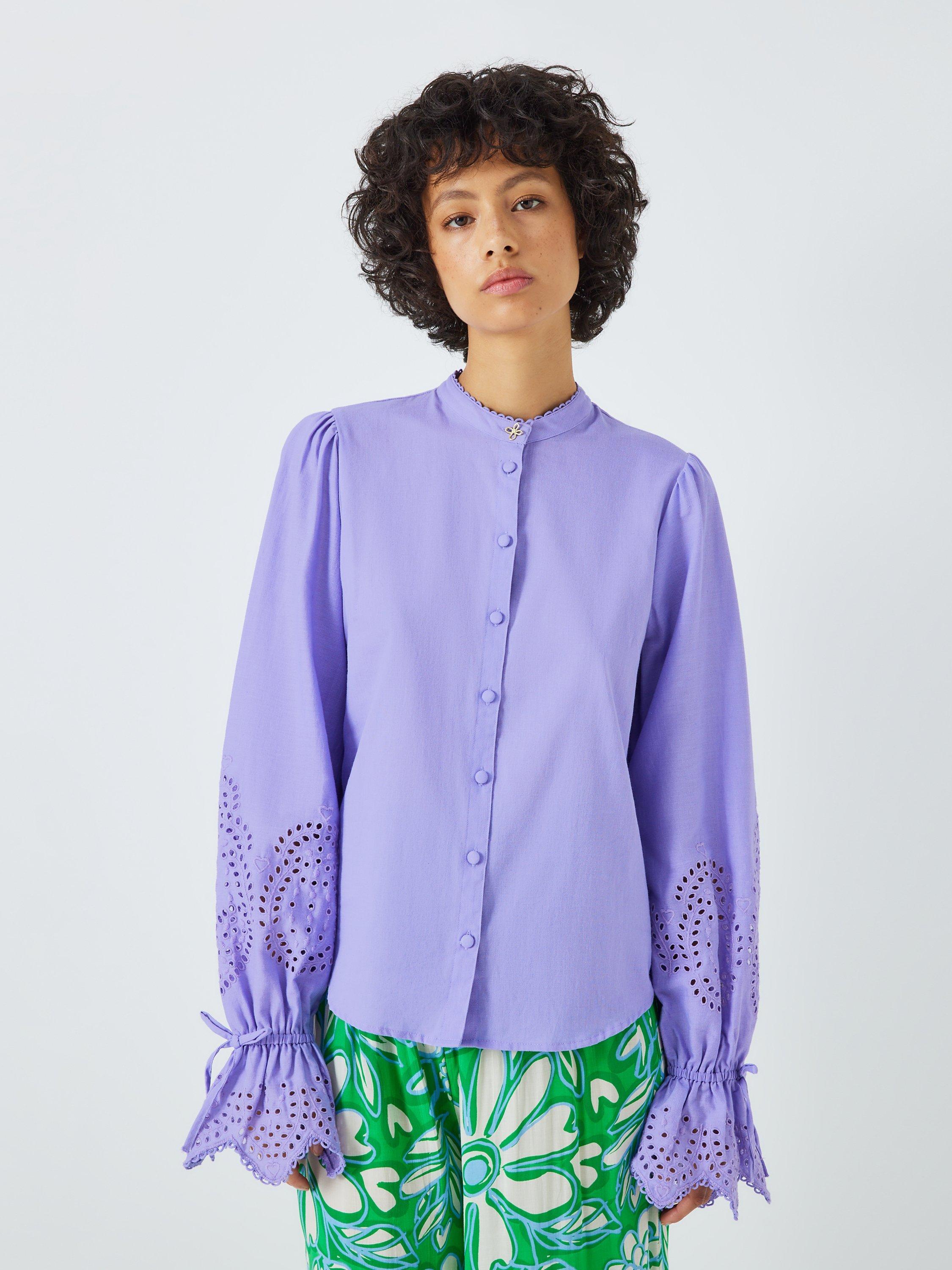 Fabienne Chapot Clarissa Openwork Detail Blouse, Violetta