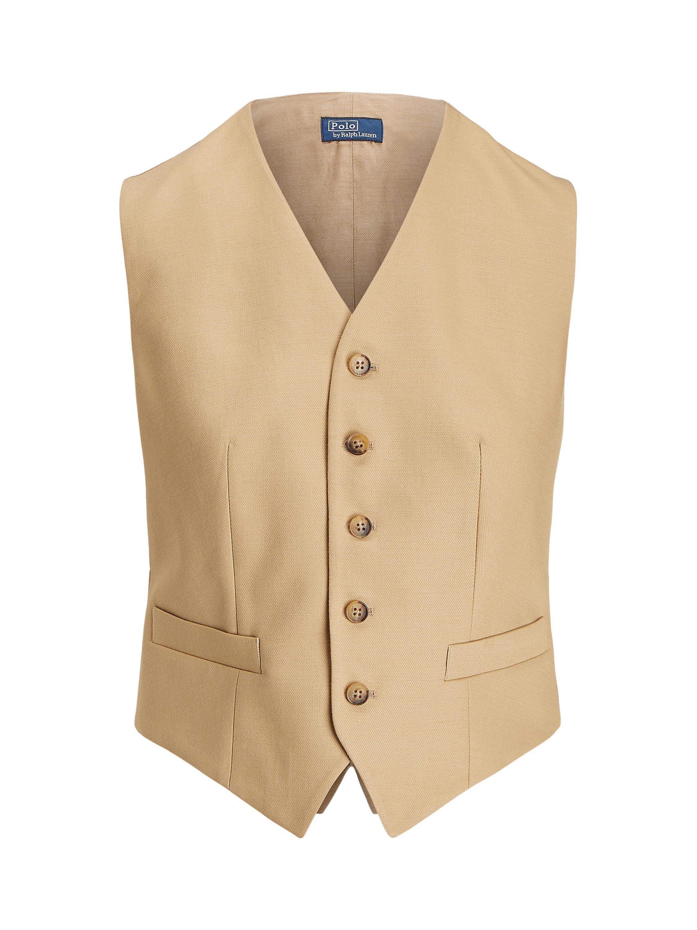 Polo Ralph Lauren Pauline Waistcoat, Tan