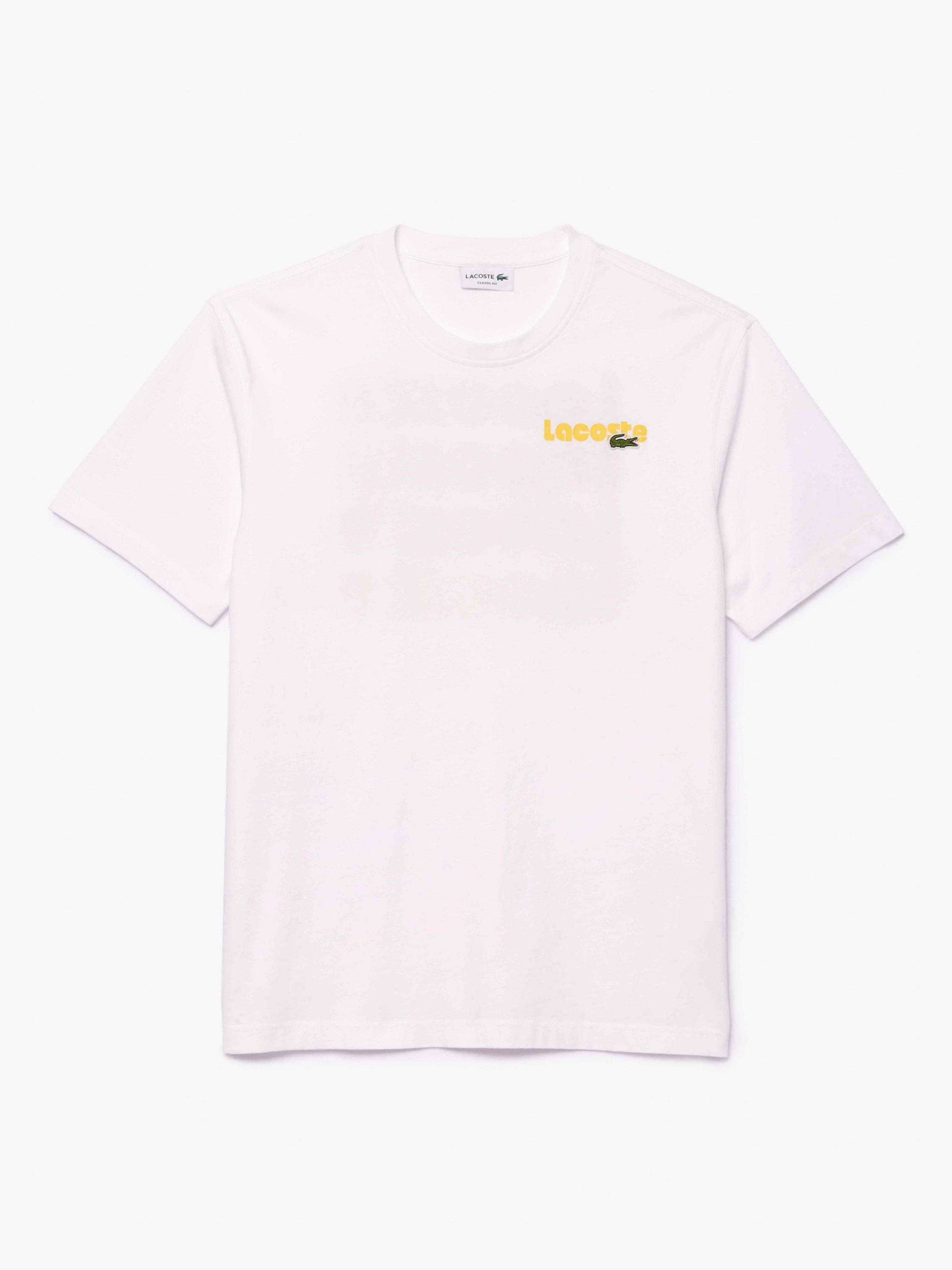 Lacoste Summer Print T-Shirt, White