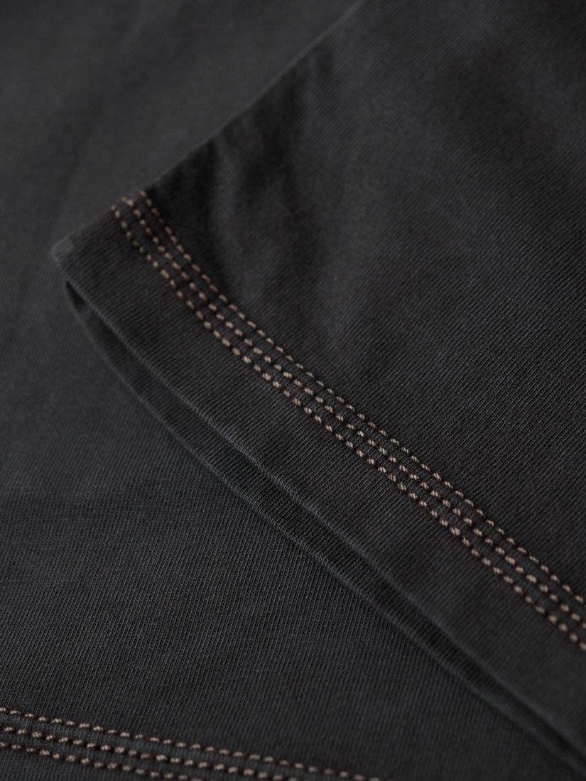 Product image 4 of 7, which shows Superdry Contrast Stitch T-Shirt, Washed Black, S