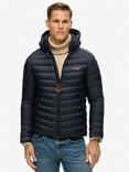 Superdry Hooded Fuji Padded Jacket, Navy