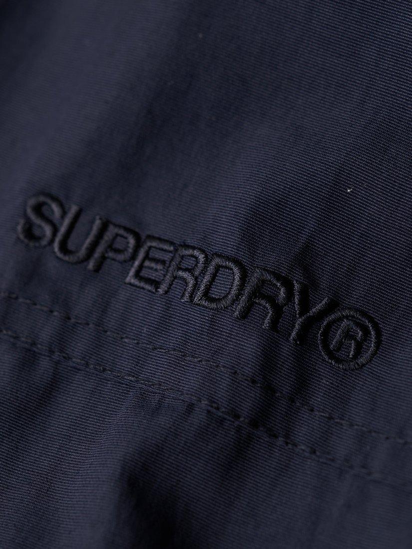 Product image 6 of 6, which shows Superdry Surplus Nylon Hooded Bomber Jacket, Eclipse Navy, S