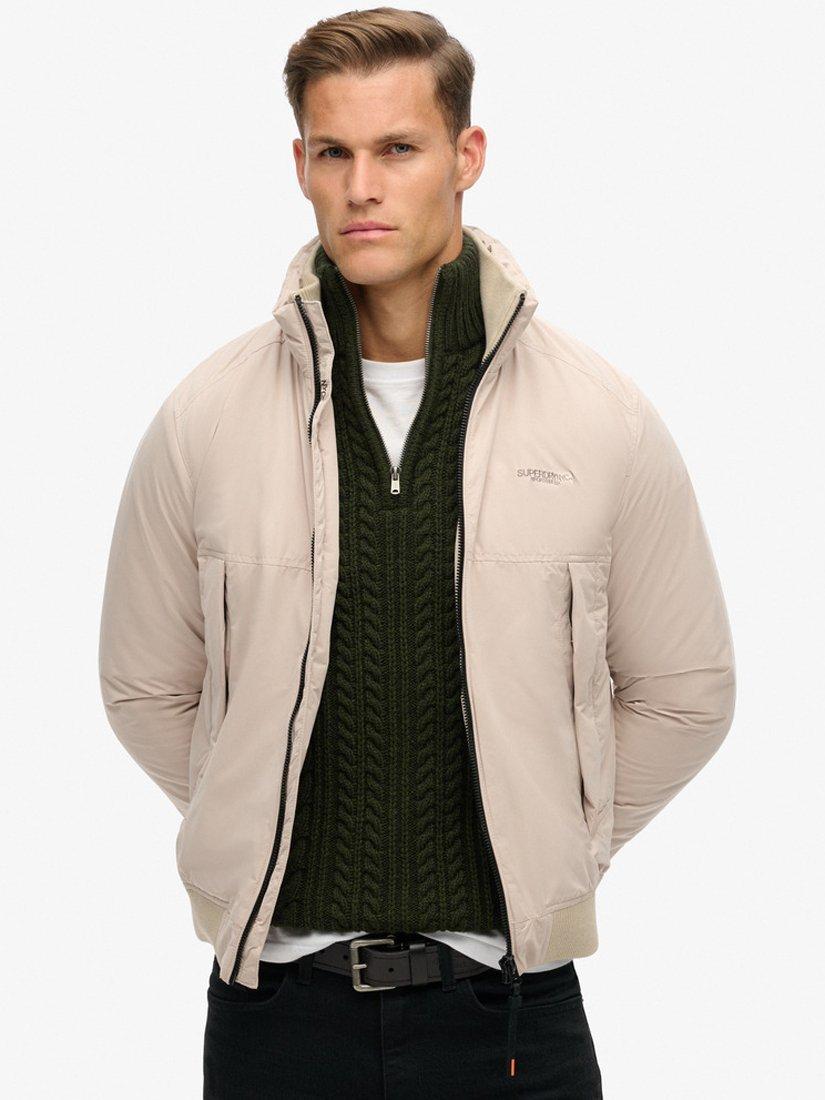 Superdry Sports Harrington Jacket, Chateau Gray