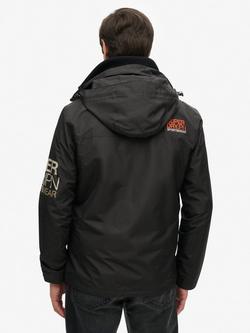 Superdry Hooded Yachter SD Windbreaker Jacket, Black - view 2, Black