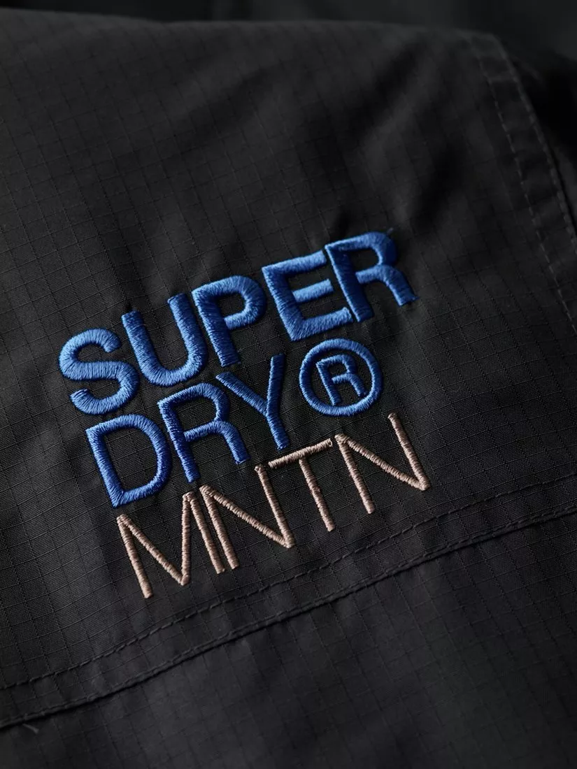 Superdry Herren Hood MTN Windbreaker Jacke – Winddichte Kapuzenjacke In Verschiedenen Farben & Größen