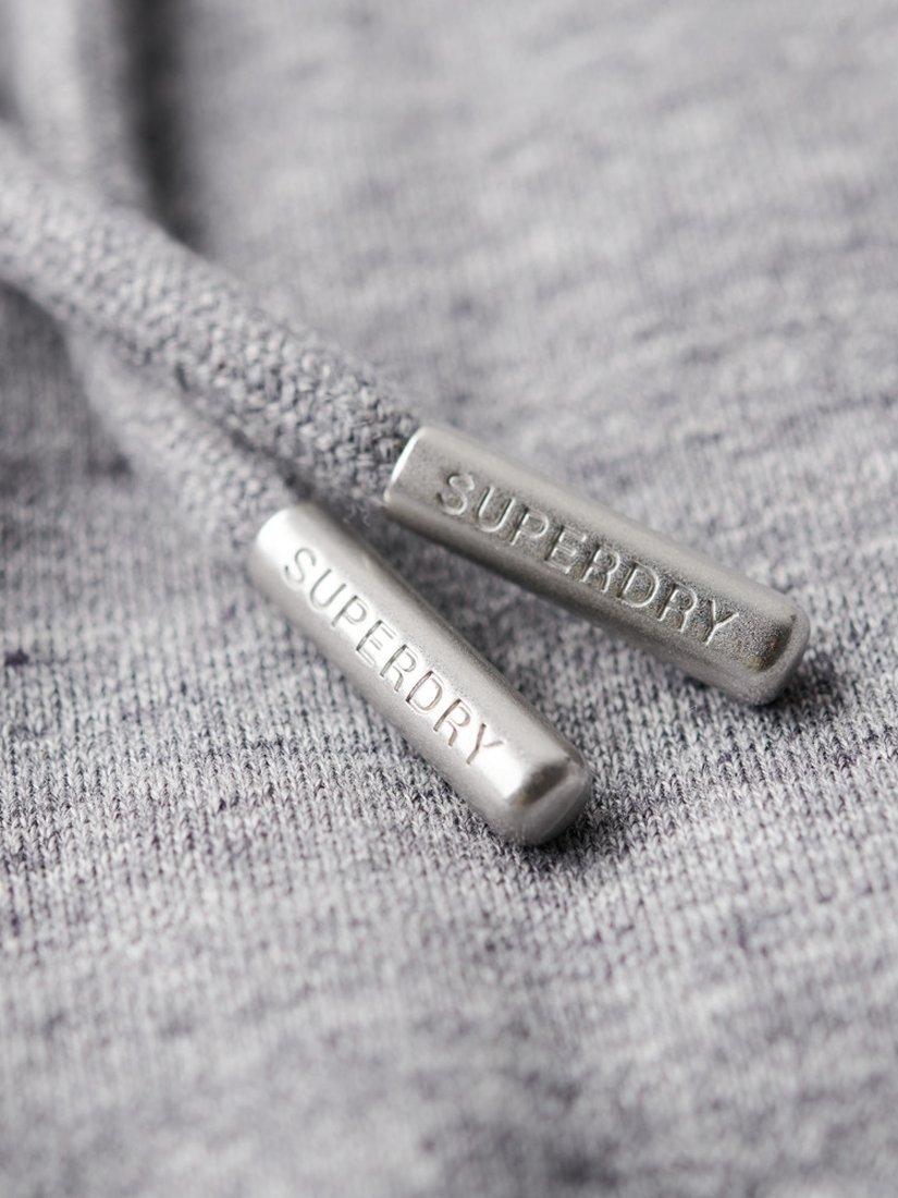 Product image 4 of 7, which shows Superdry Essential Logo Hoodie, Dark Grey, M