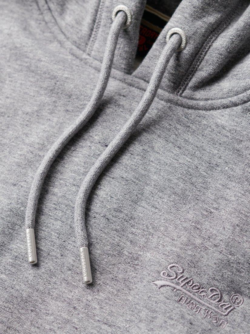 Product image 5 of 7, which shows Superdry Essential Logo Hoodie, Dark Grey, M
