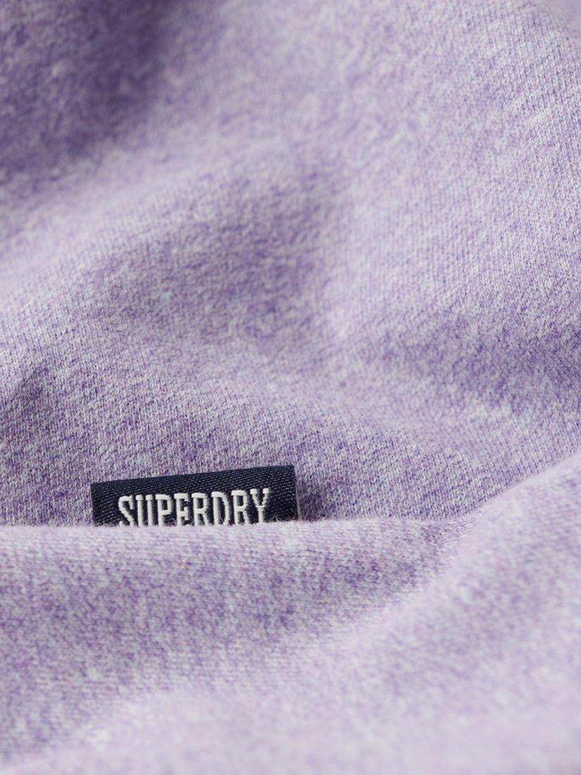 Product image 4 of 6, which shows Superdry Organic Cotton Essential Logo T-Shirt, Black/Antique Gold, M