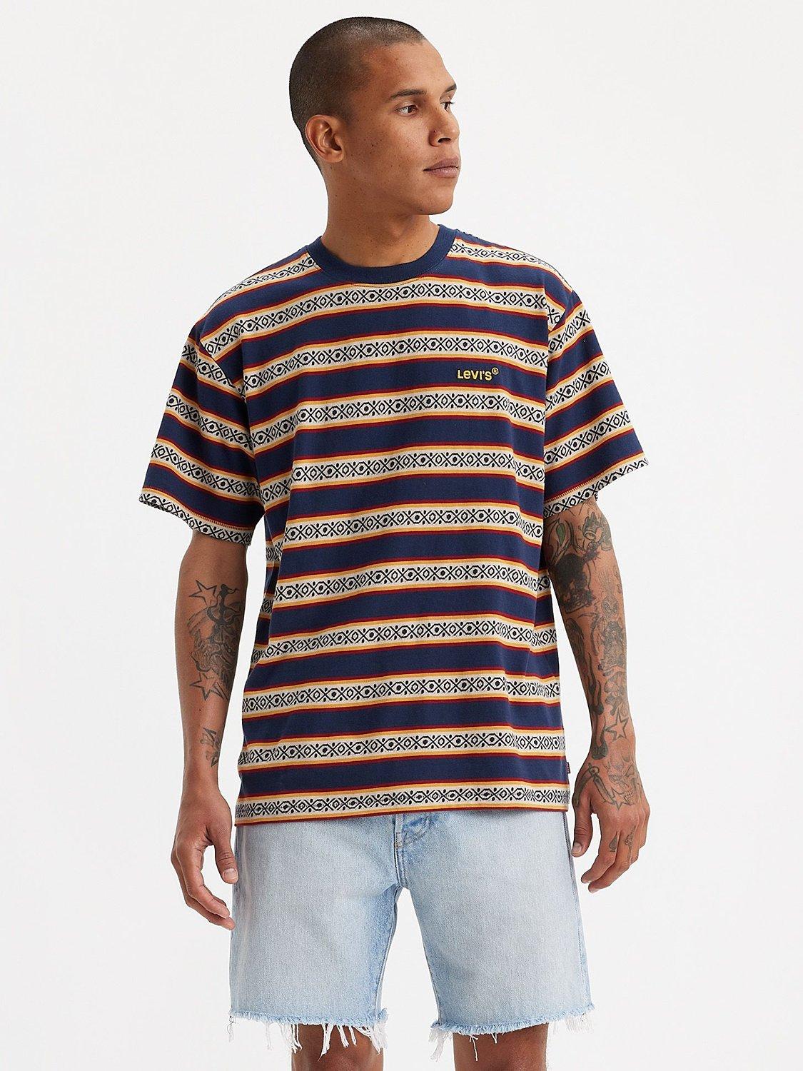 Levi's Red Tab Vintage T-Shirt, Navy/Multi, M