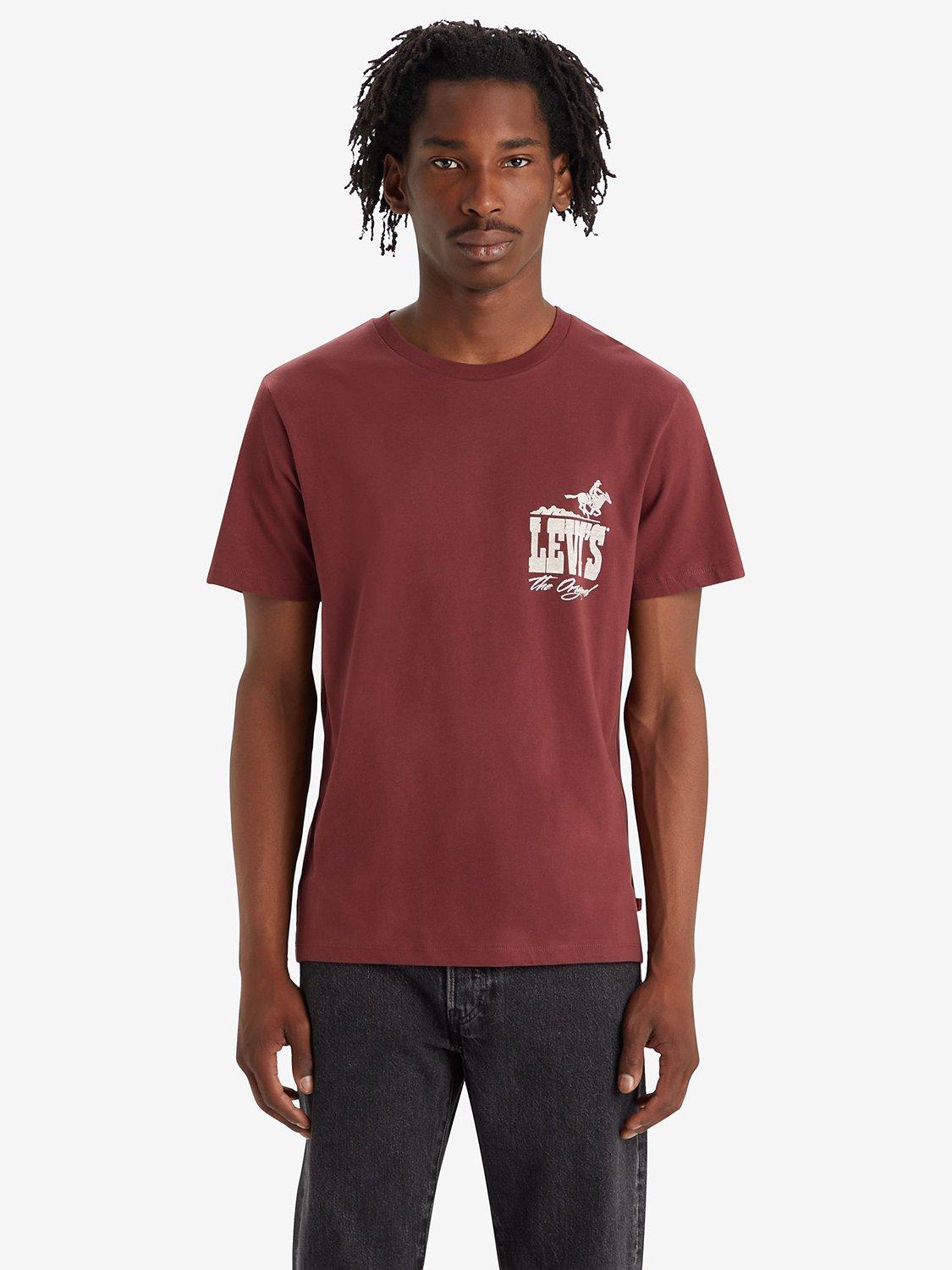 Levi's Graphic Crew Neck T-Shirt, Red