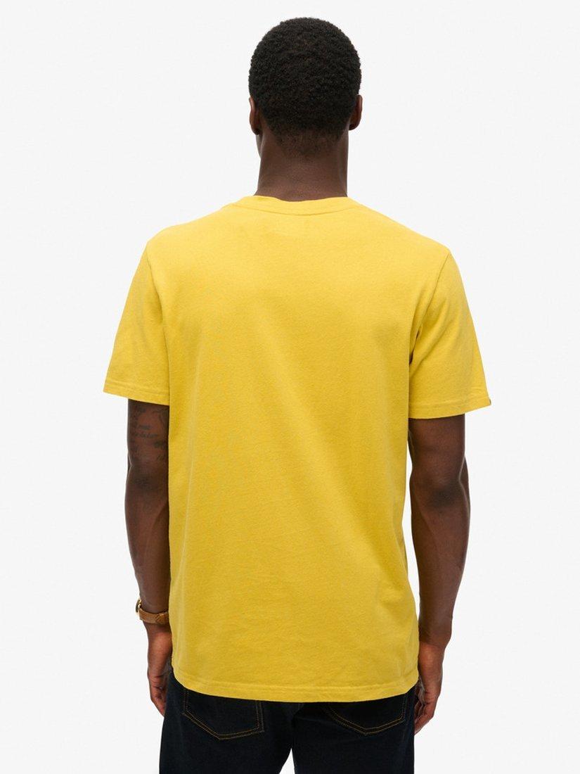 Product image 2 of 7, which shows Superdry Tokyo Graphic T-Shirt, Oil Yellow, S