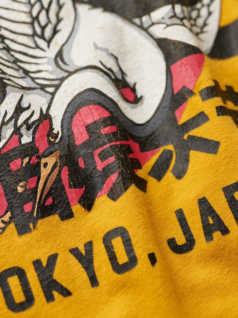 Product image 6 of 7, which shows Superdry Tokyo Graphic T-Shirt, Oil Yellow, S