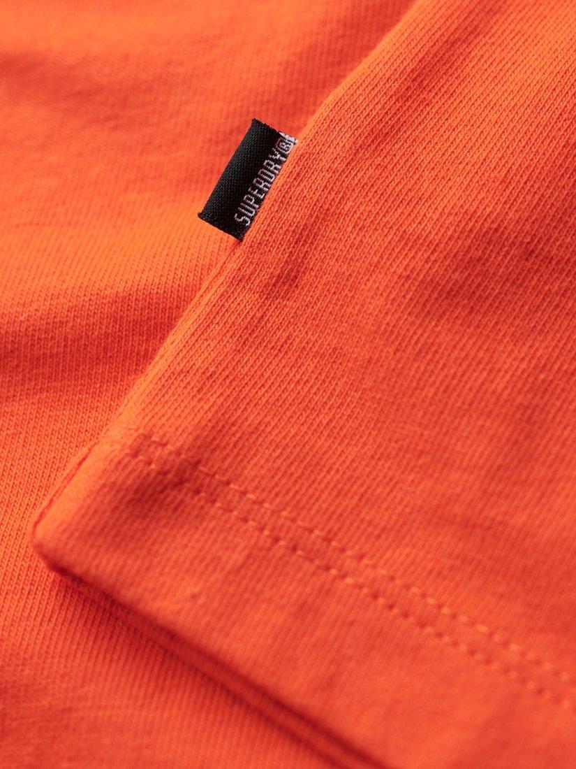 Product image 4 of 7, which shows Superdry Luxury Sport Loose Fit T-Shirt, Cherry Tomato Red, XXL