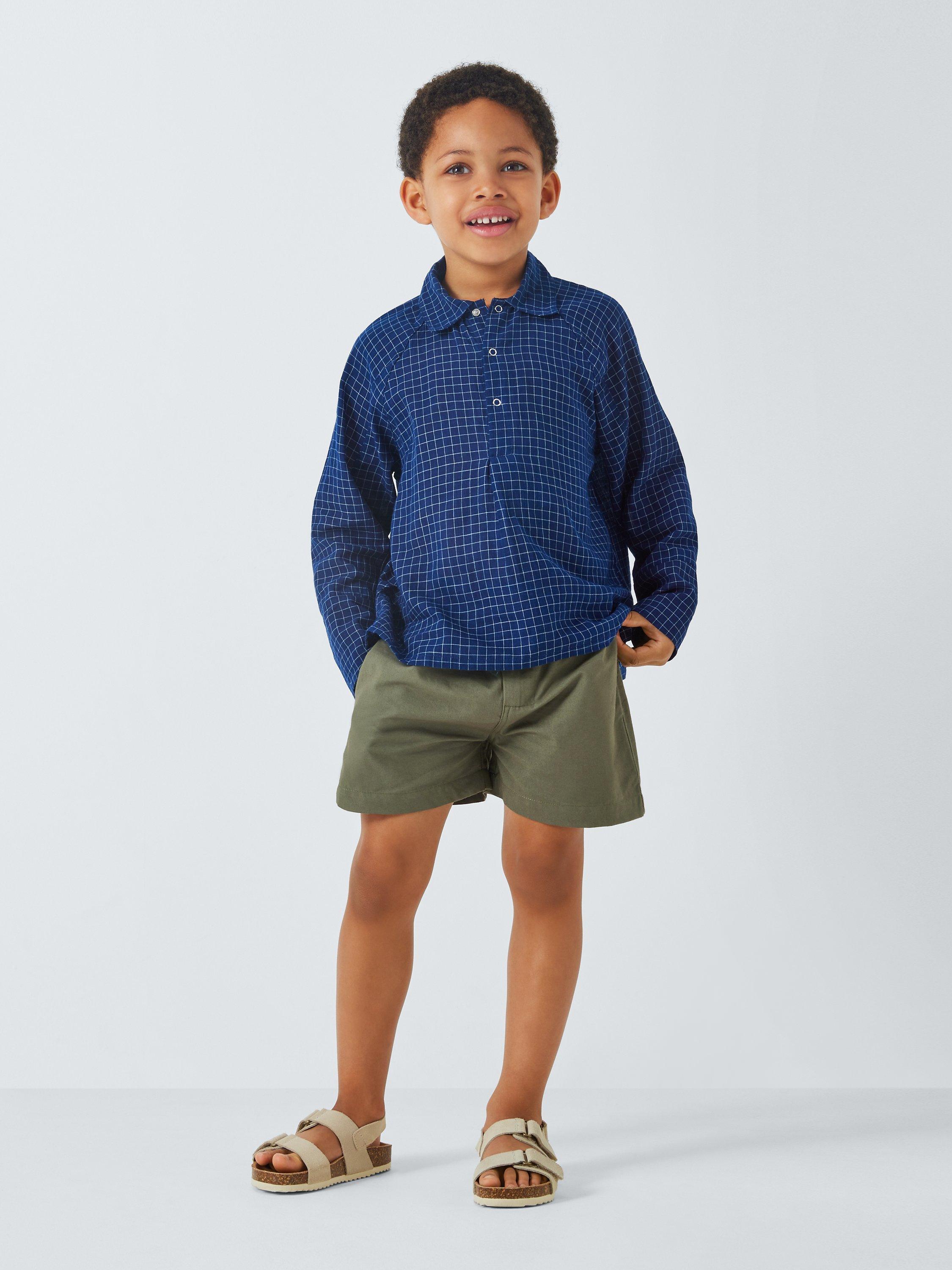 Caramel Kids' Apium Shorts, Khaki, 3 years