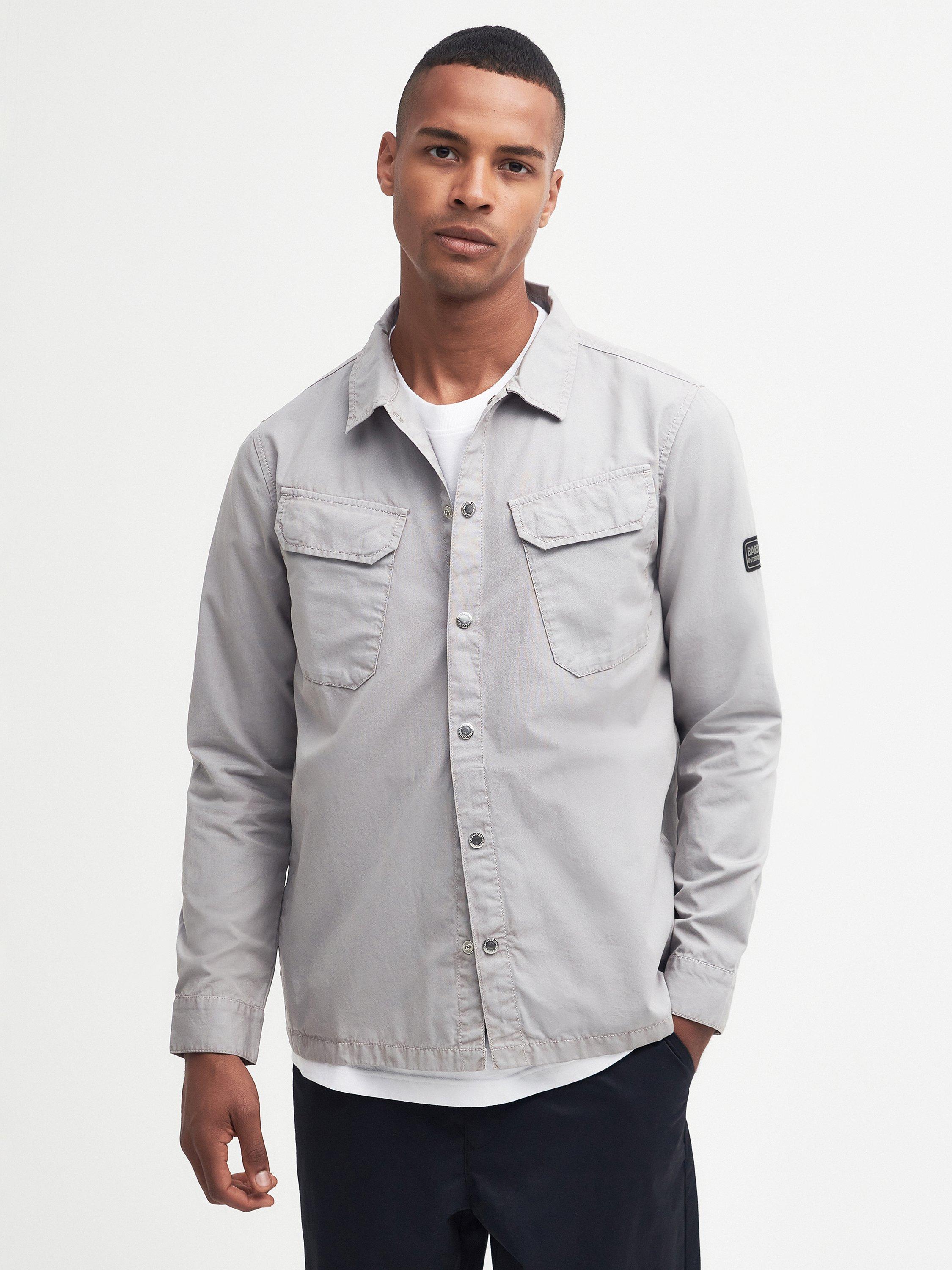 Barbour International Gear Overshirt, Grey