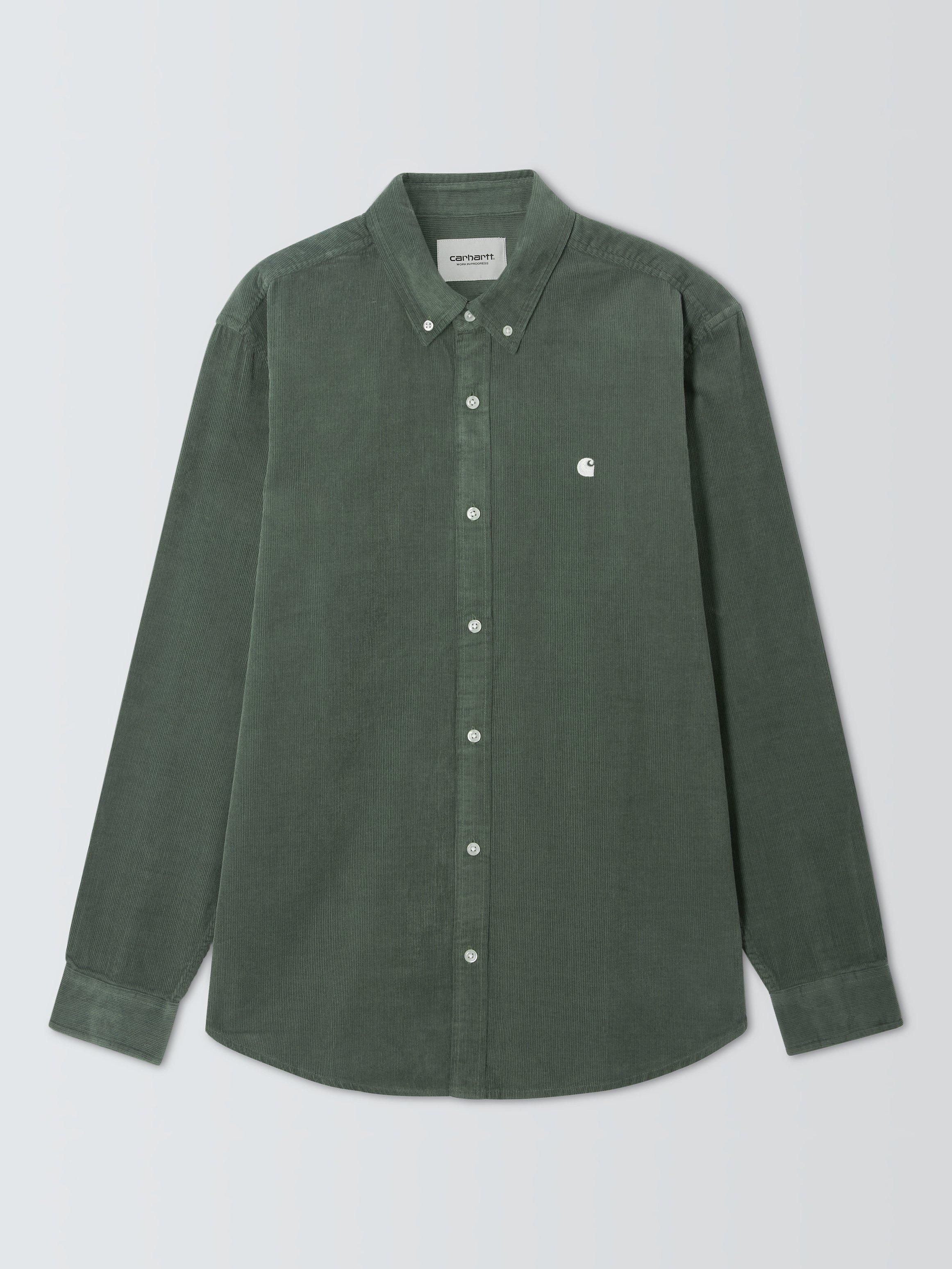 Carhartt WIP Madison Cotton Corduroy Shirt, Park/Wax