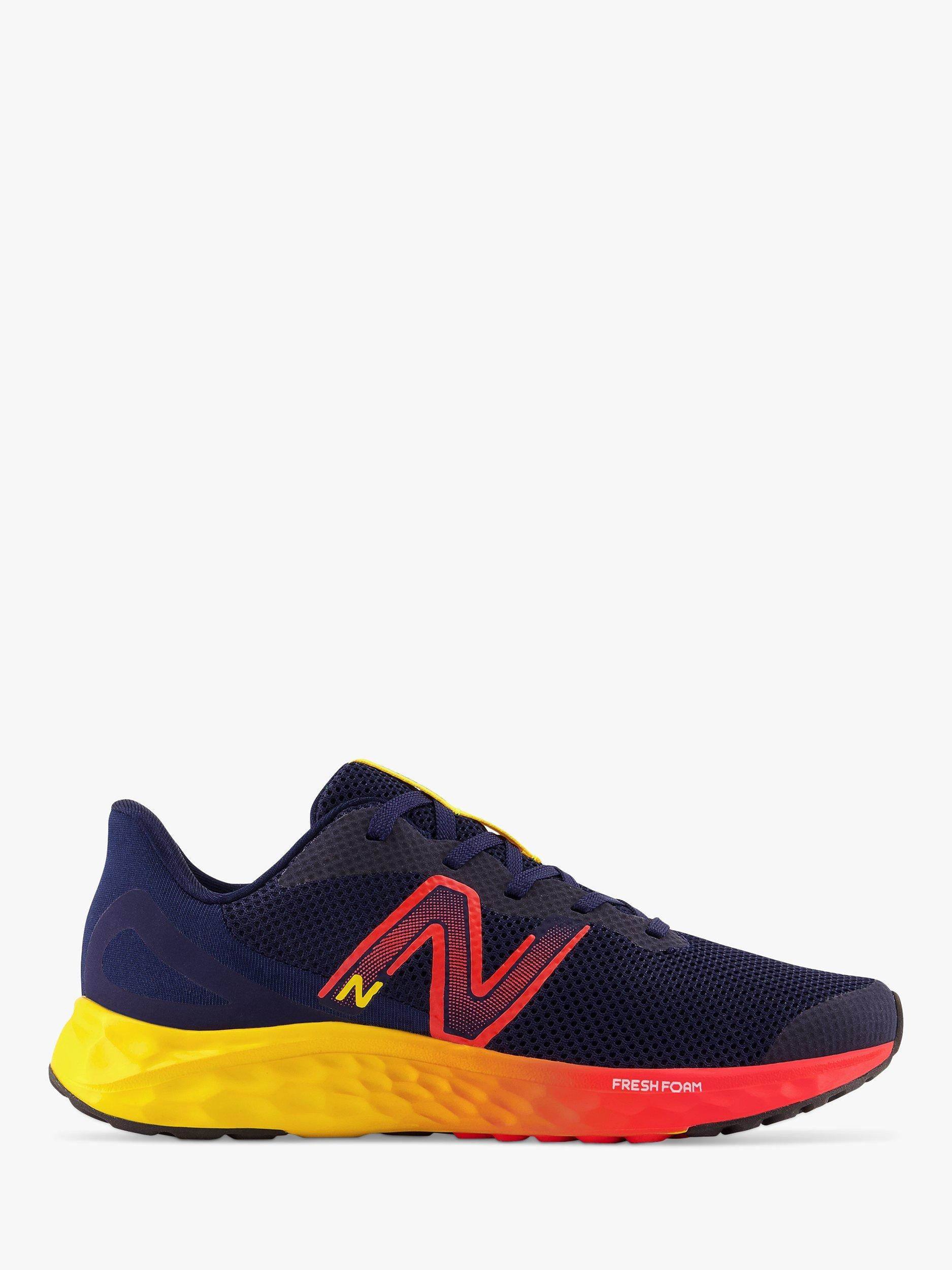 New Balance Kids' Arishi v4 Multi Sole Lace-Up Running Trainers, Navy