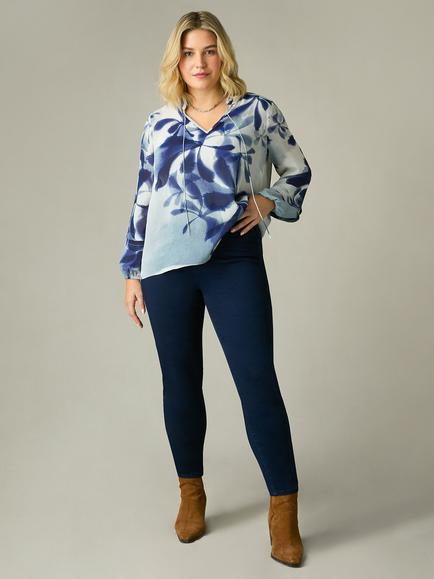Live Unlimited Curve Denim Jeggings, Blue, Blue
