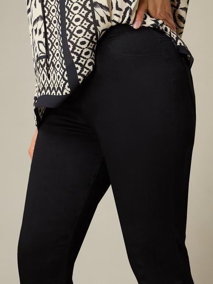 Live Unlimited Curve Petite Denim Jeggings - view 2, Black