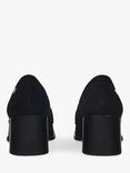 Radley Thistle Row Block Heel Suede Loafers