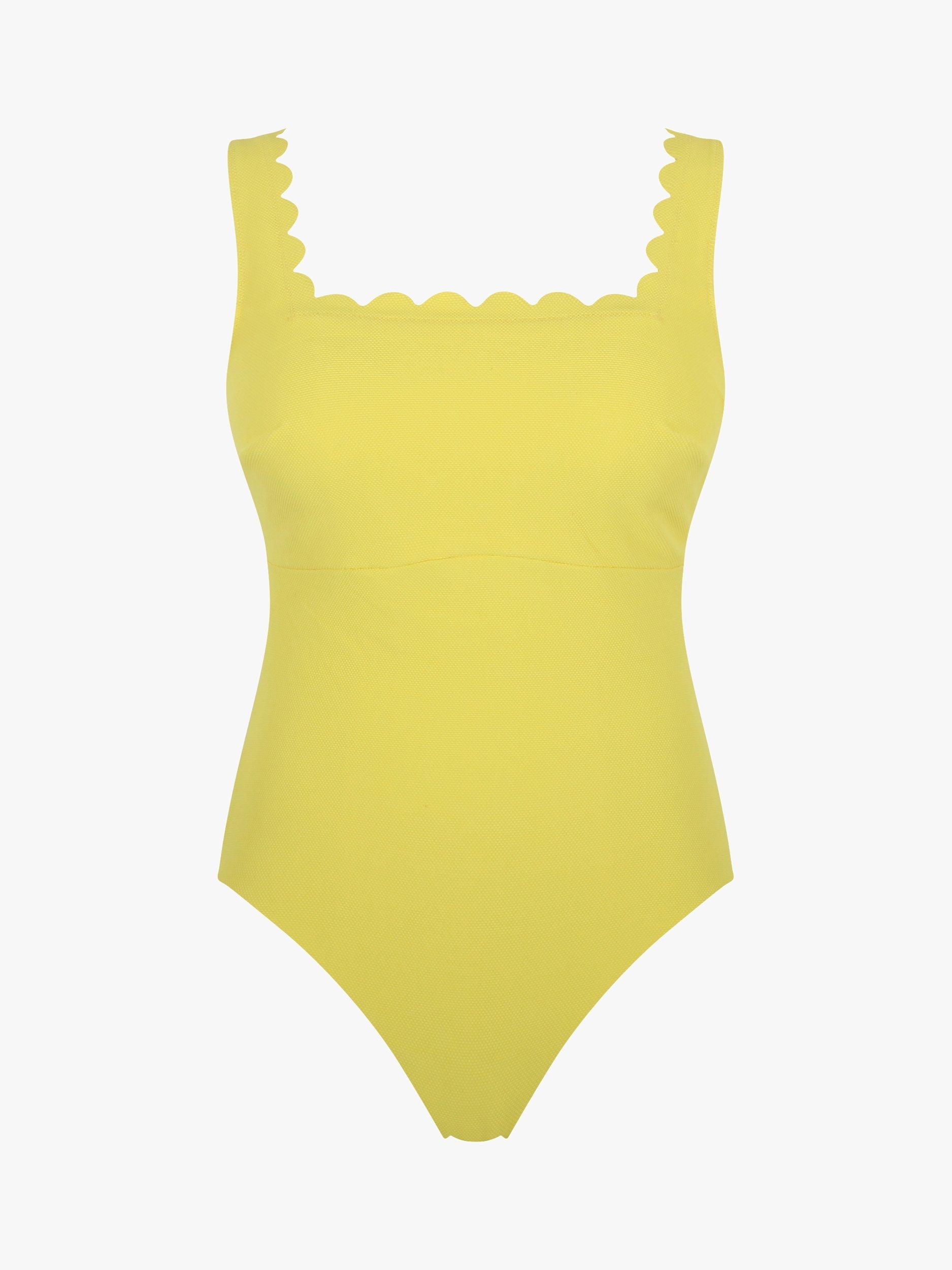 Product image 4 of 4, which shows Panache Honor Square Neck Swimsuit, Sunshine, 30F