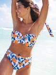 Panache Ella Amalfi Print Bandeau Bikini Top, Sicily