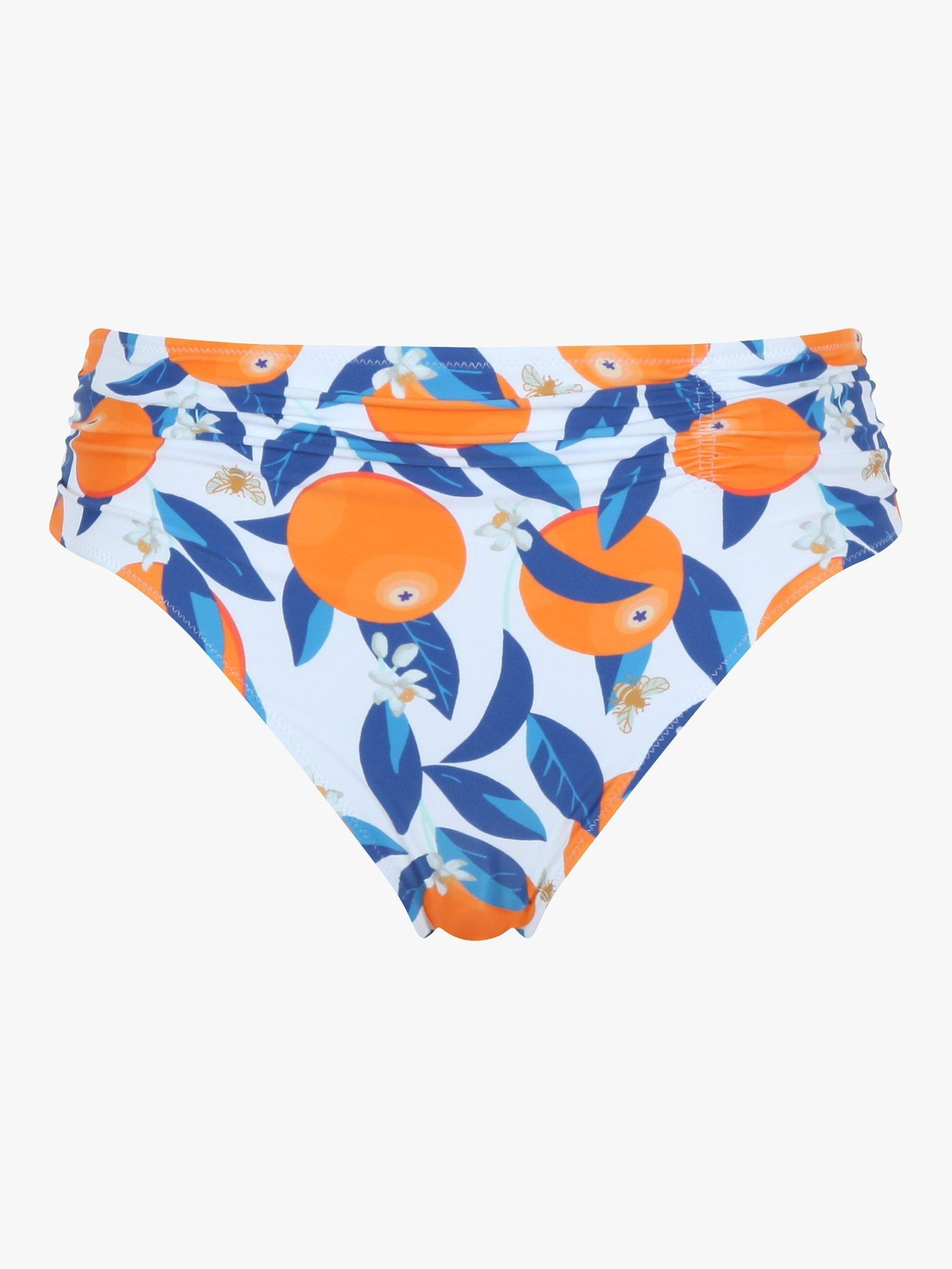 Panache Amalfi Print Midi Bikini Bottoms, Sicily, 12