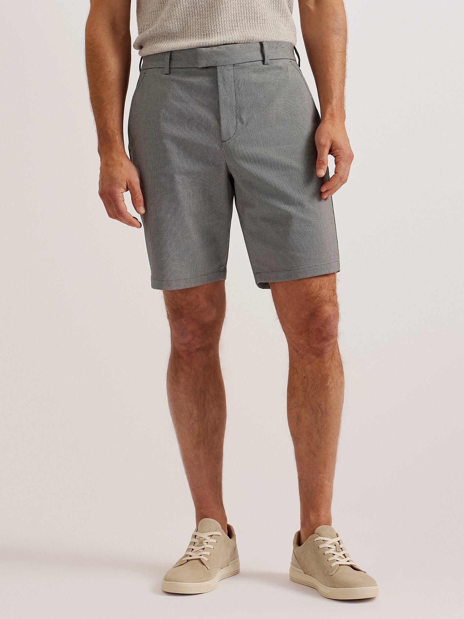 Ted Baker Katford Birds Eye Lobby Shorts, Navy
