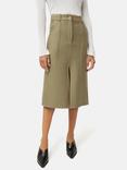 Jigsaw Seamed Detail Midi Skirt