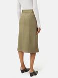Jigsaw Seamed Detail Midi Skirt
