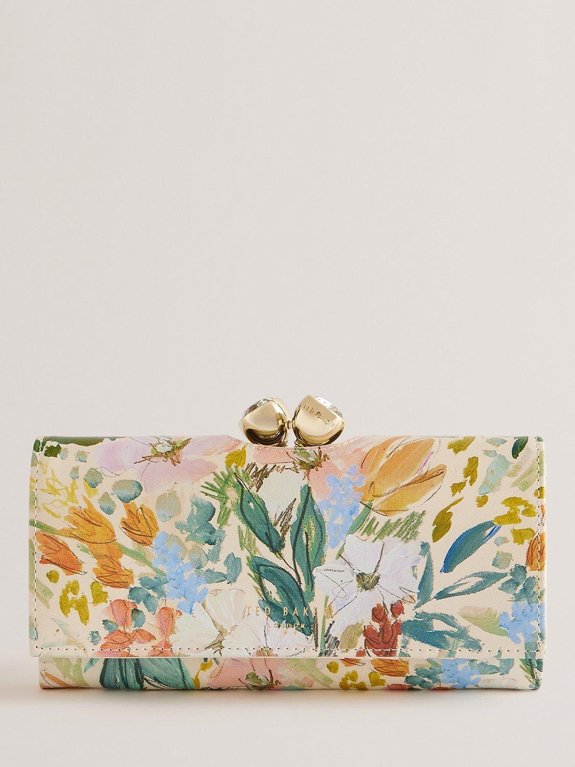 Ted Baker Meadela Painted Meadow Bobble Purse, Cream/Multi, One Size