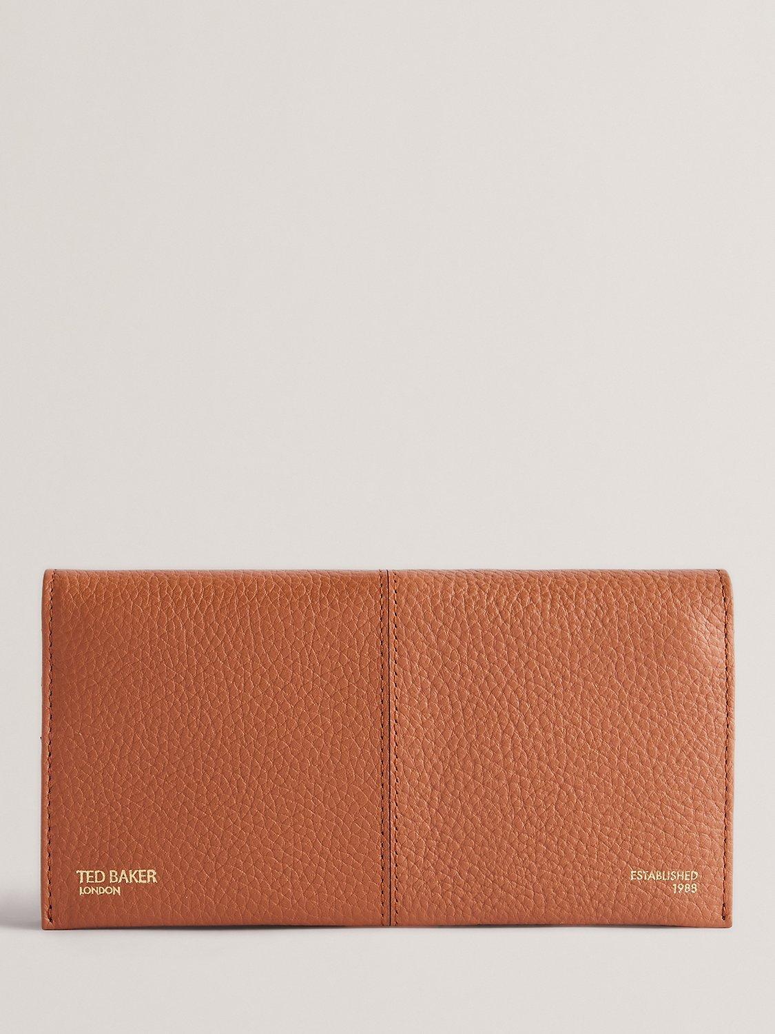Ted Baker Nishi Grainy Leather Bifold Purse, Tan