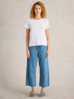 White Stuff Abbie Cotton T-Shirt, Brilliant White