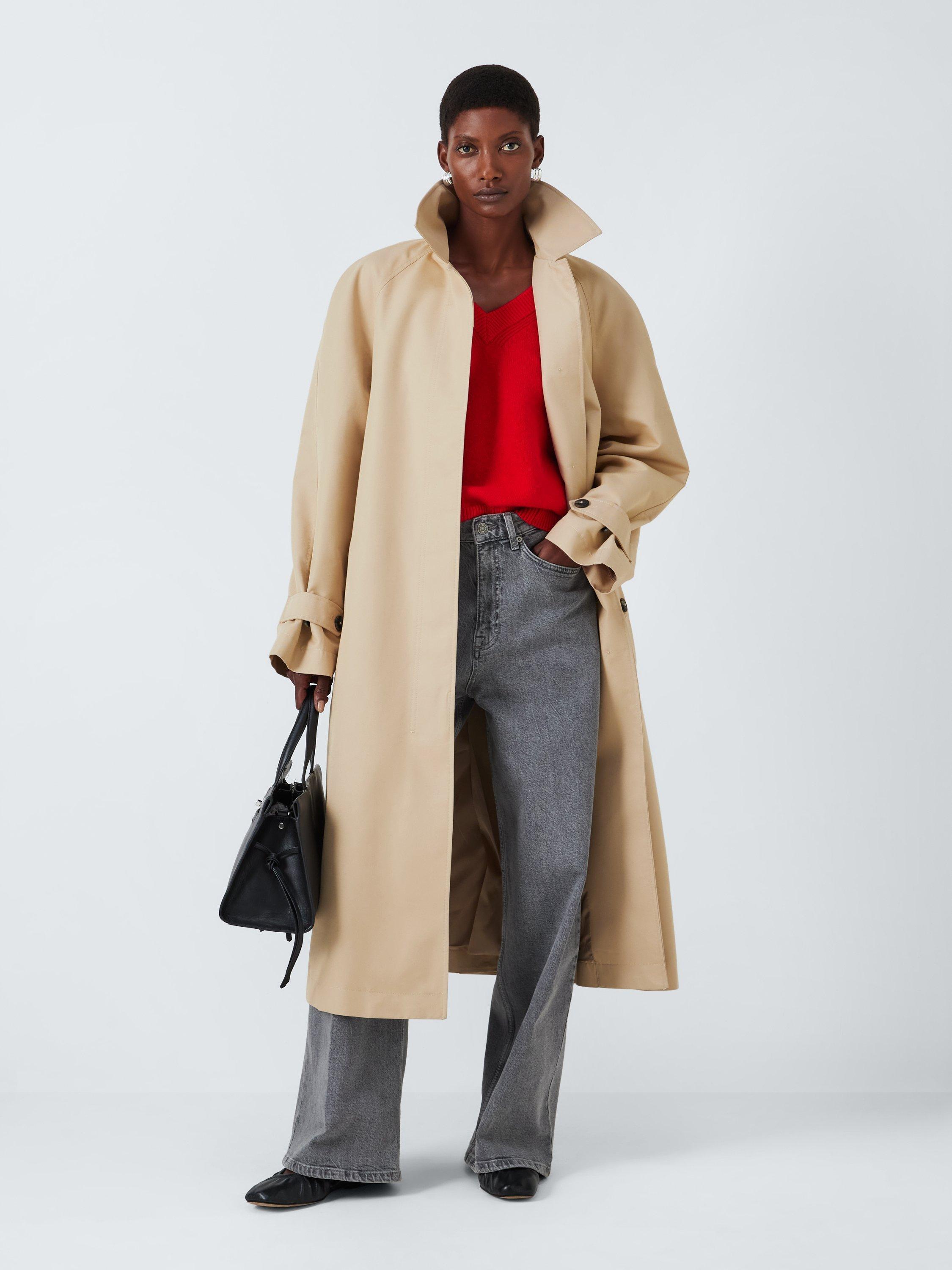 John Lewis Car Coat Natural