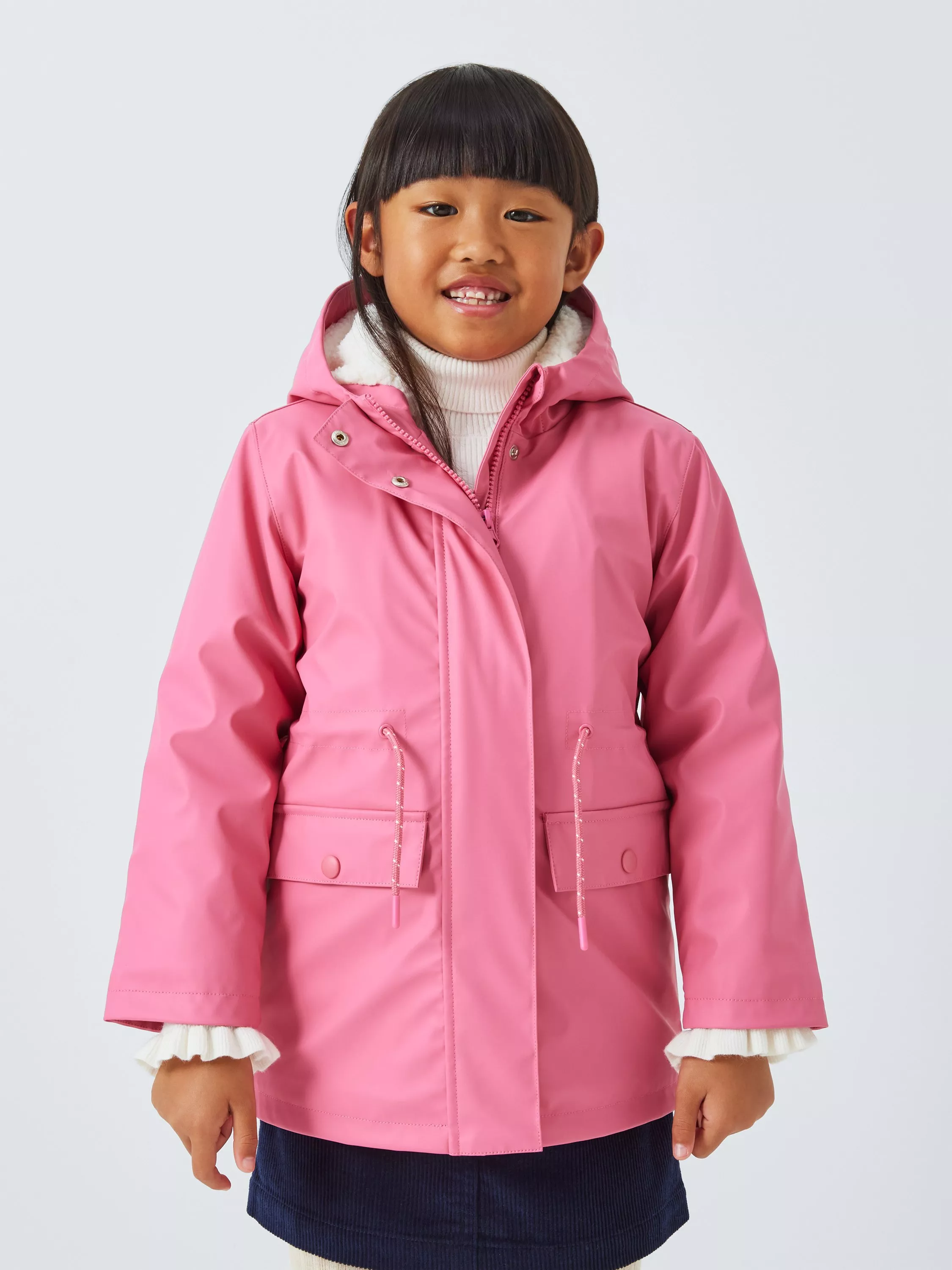 Girls Coats Jackets Gilets Pink Raincoat John Lewis Partners