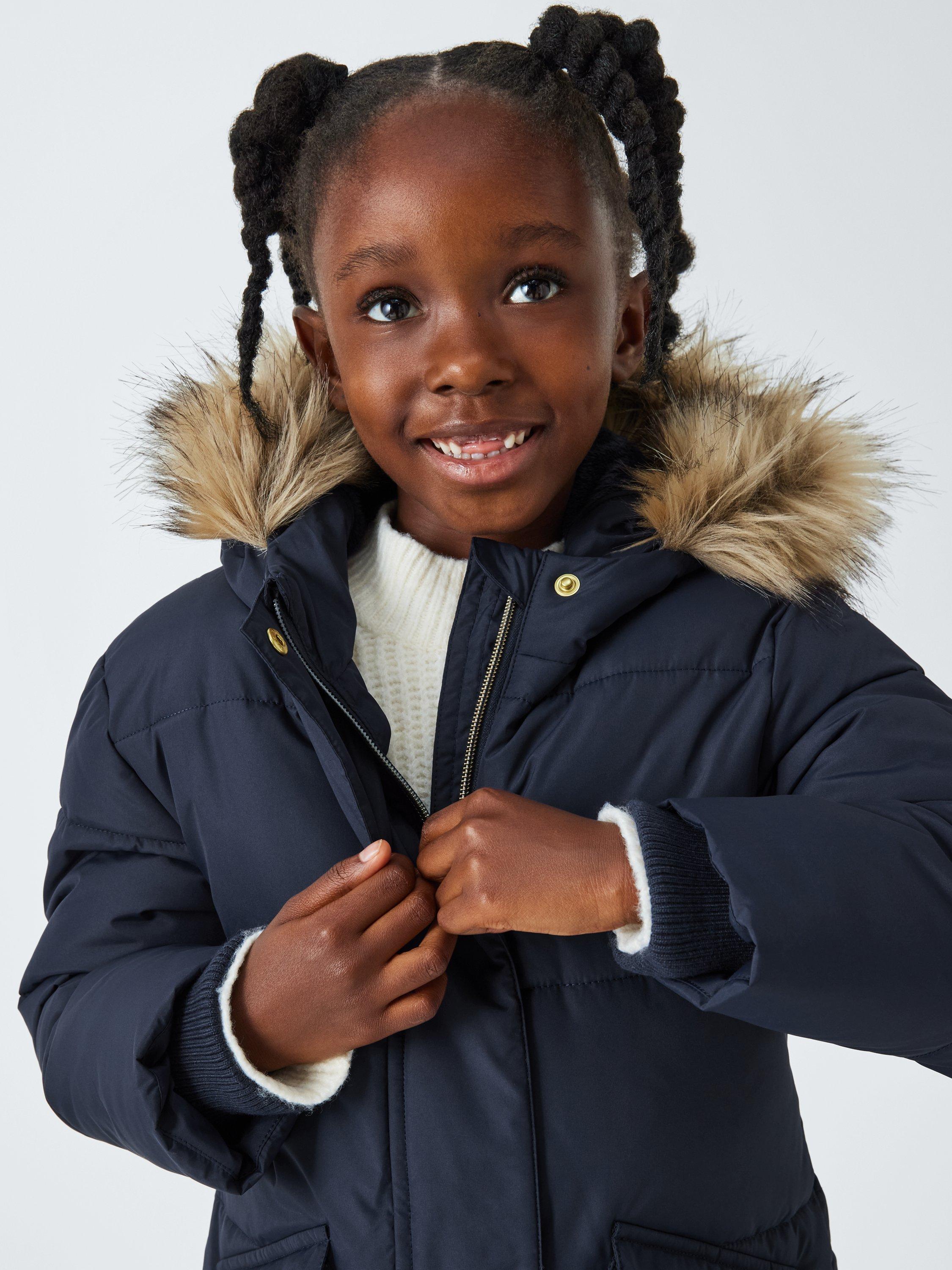 Kids padded coat best sale