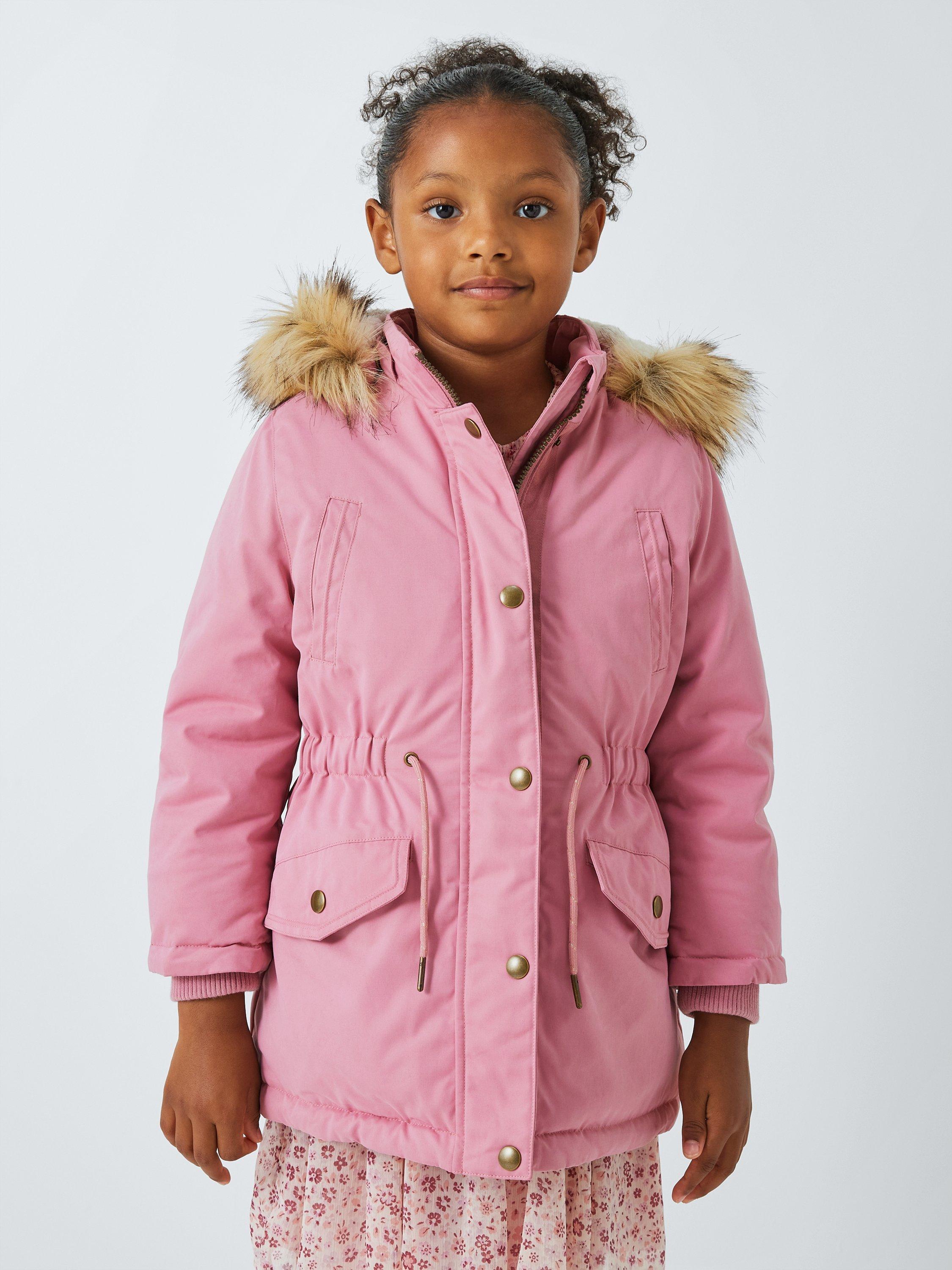 Fleece lined parka best sale