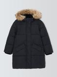 John Lewis Kids' Padded Coat, Black