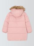 John Lewis Kids' Padded Coat, Light Pink