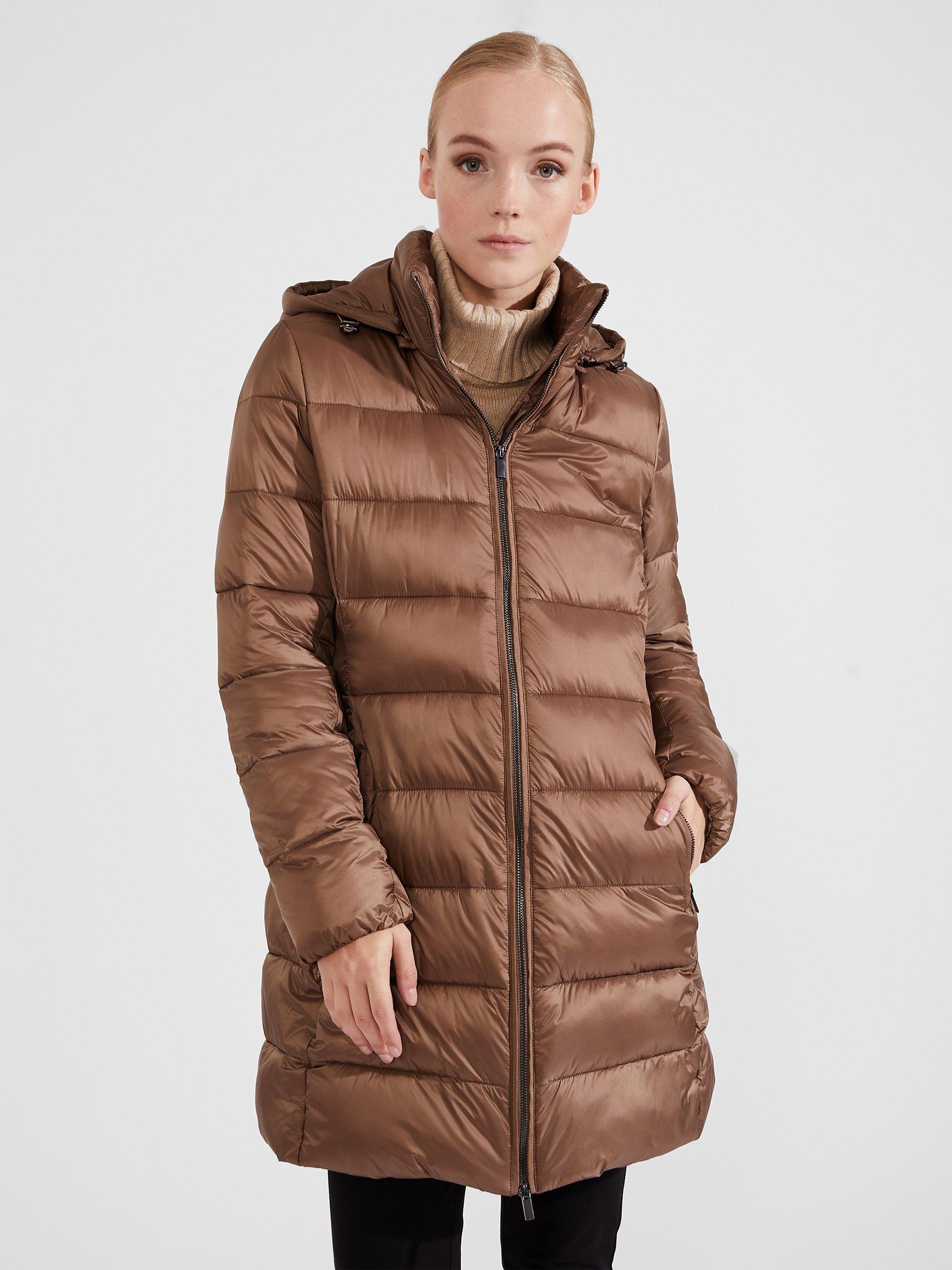 Hobbs Petite Joelle Puffer Coat, Mink