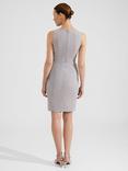 Hobbs Lauren Sleeveless Sheath Dress, Pale Grey