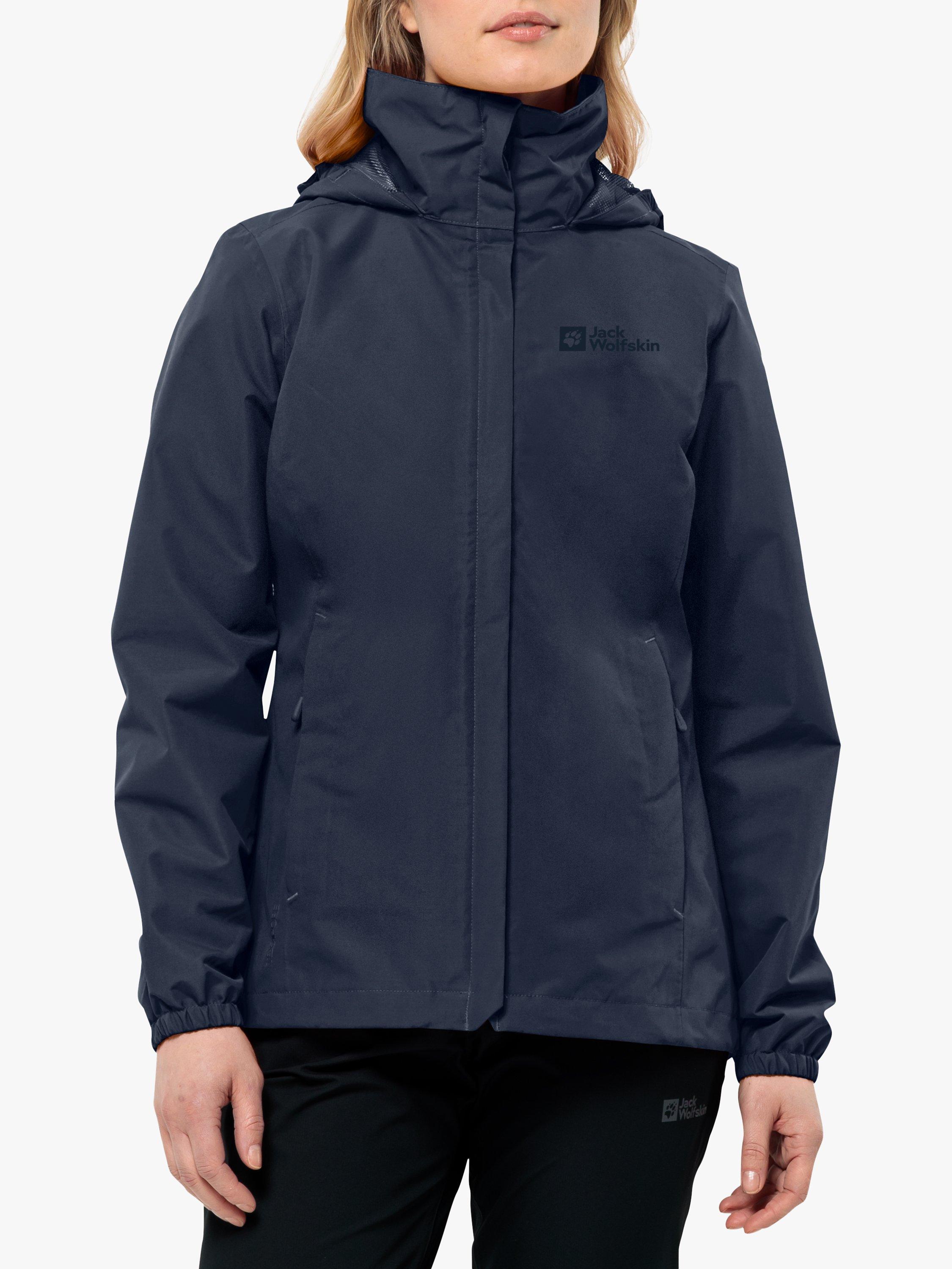 Jack Wolfskin Stormy Point 2L Shell Jacket, Night Blue