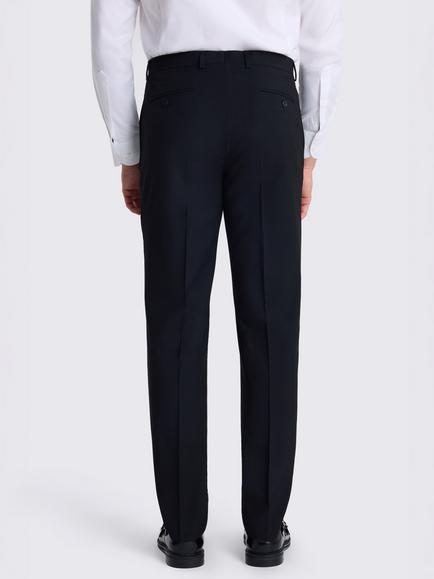 Moss Tailored Fit Stretch Suit Trousers - view 2, Black