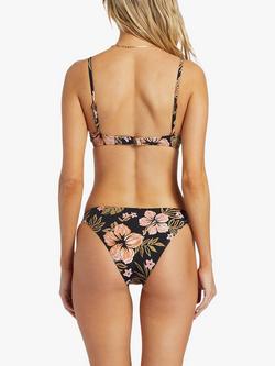 Billabong Tropics Bikini Bottoms, Black Pebble - view 2, Black Pebble