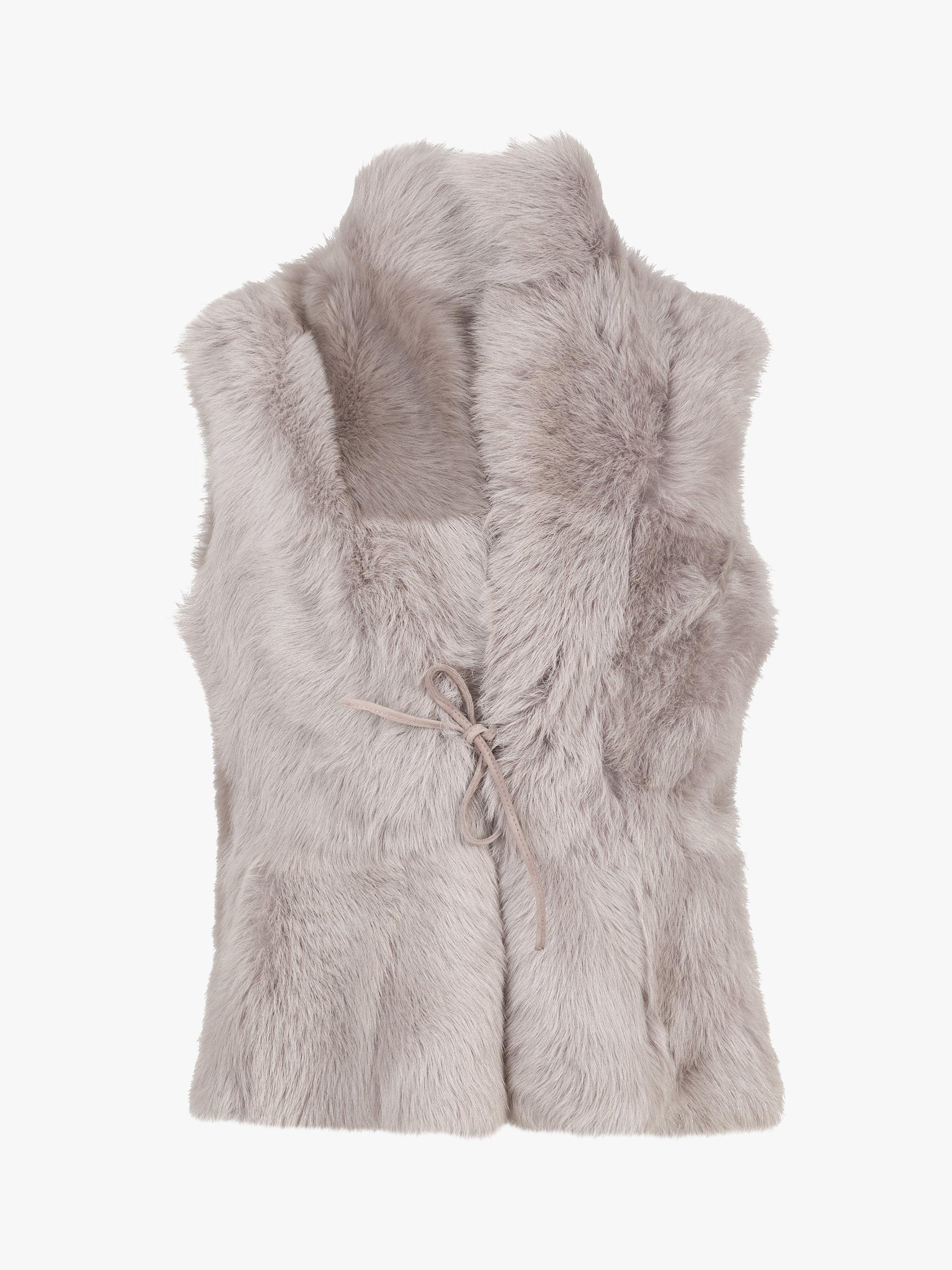 Product image 4 of 6, which shows Celtic & Co. Toscana Sheepskin Gilet, Peony, 16