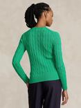 Polo Ralph Lauren Julianna Cable Knit Jumper, Green