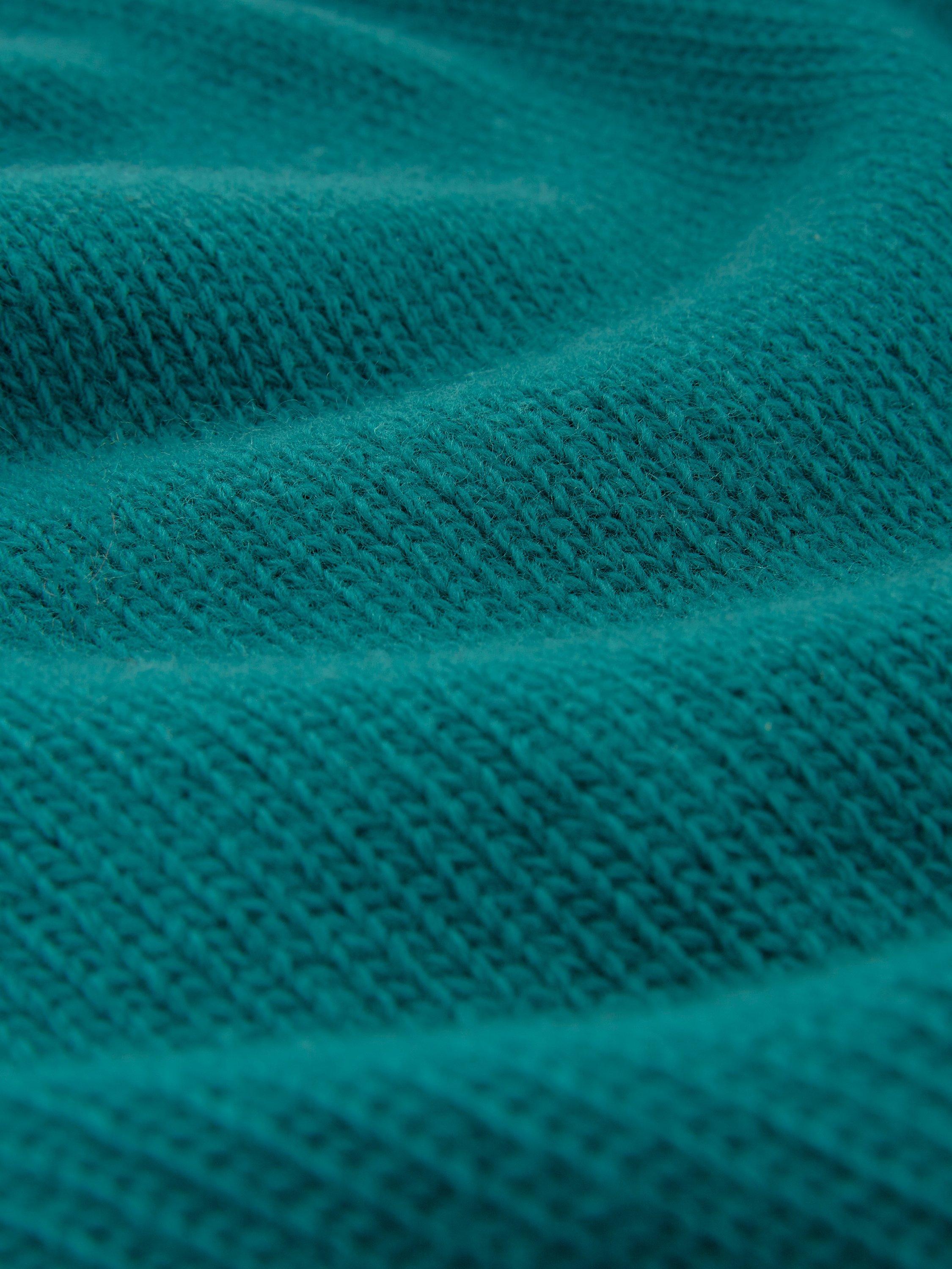 Celtic & Co. Collared Slouch Jumper, Sea Green, XS