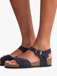 Celtic & Co. Low Wedge Double Buckle Sandals