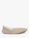 Celtic & Co. Knitted Sheepskin Cocoon Slippers, Oatmeal